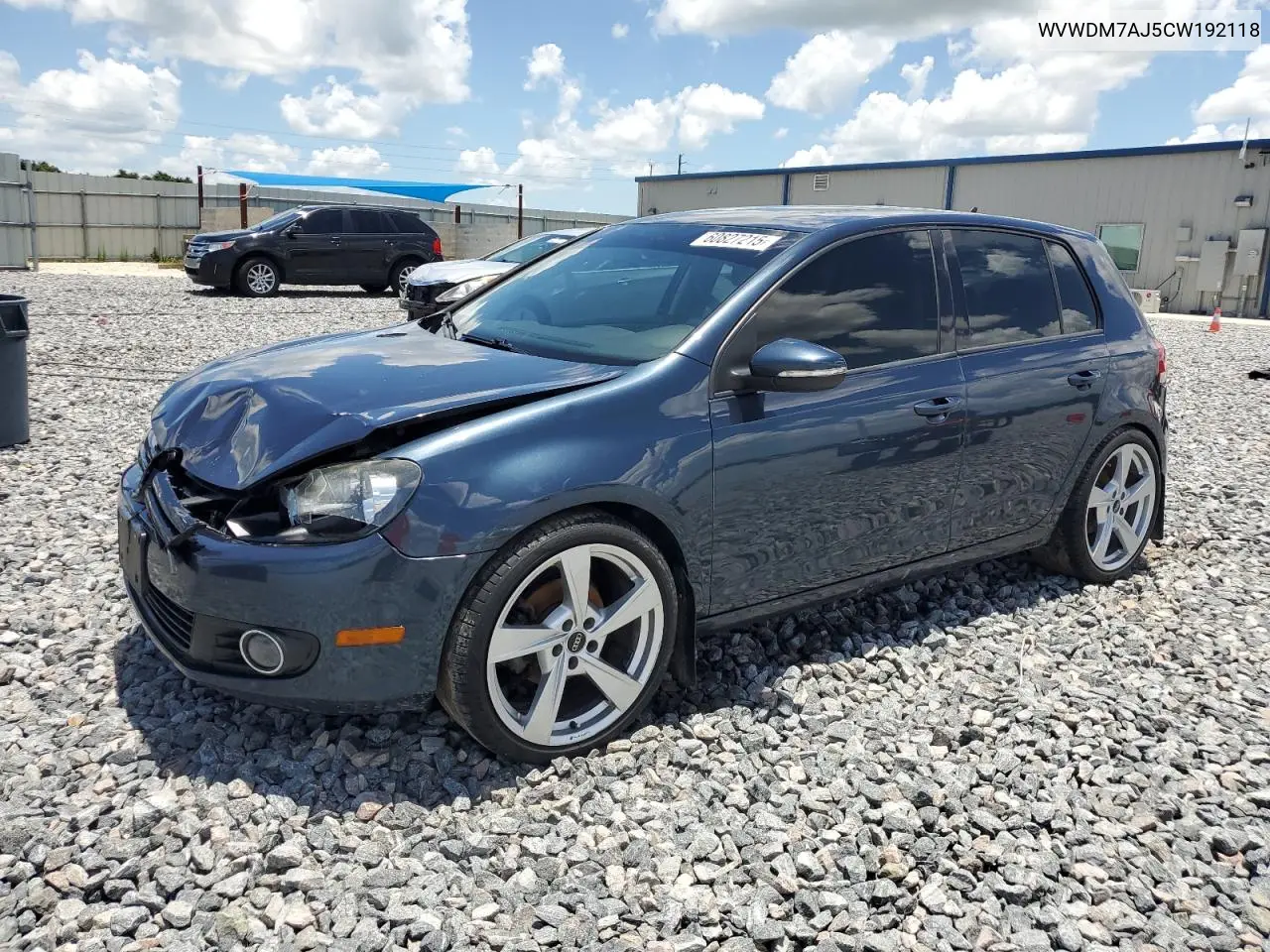 2012 Volkswagen Golf VIN: WVWDM7AJ5CW192118 Lot: 60827215