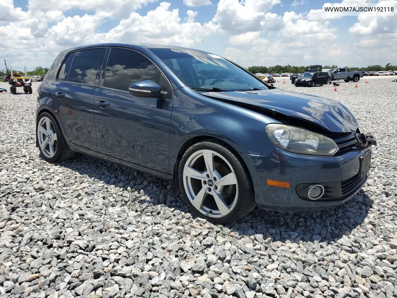 2012 Volkswagen Golf VIN: WVWDM7AJ5CW192118 Lot: 60827215