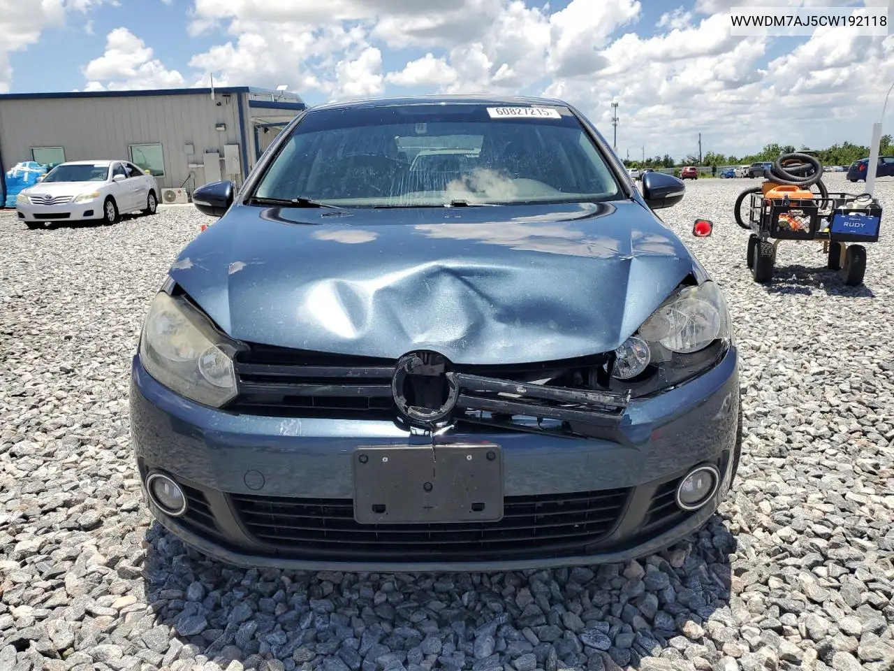 2012 Volkswagen Golf VIN: WVWDM7AJ5CW192118 Lot: 60827215
