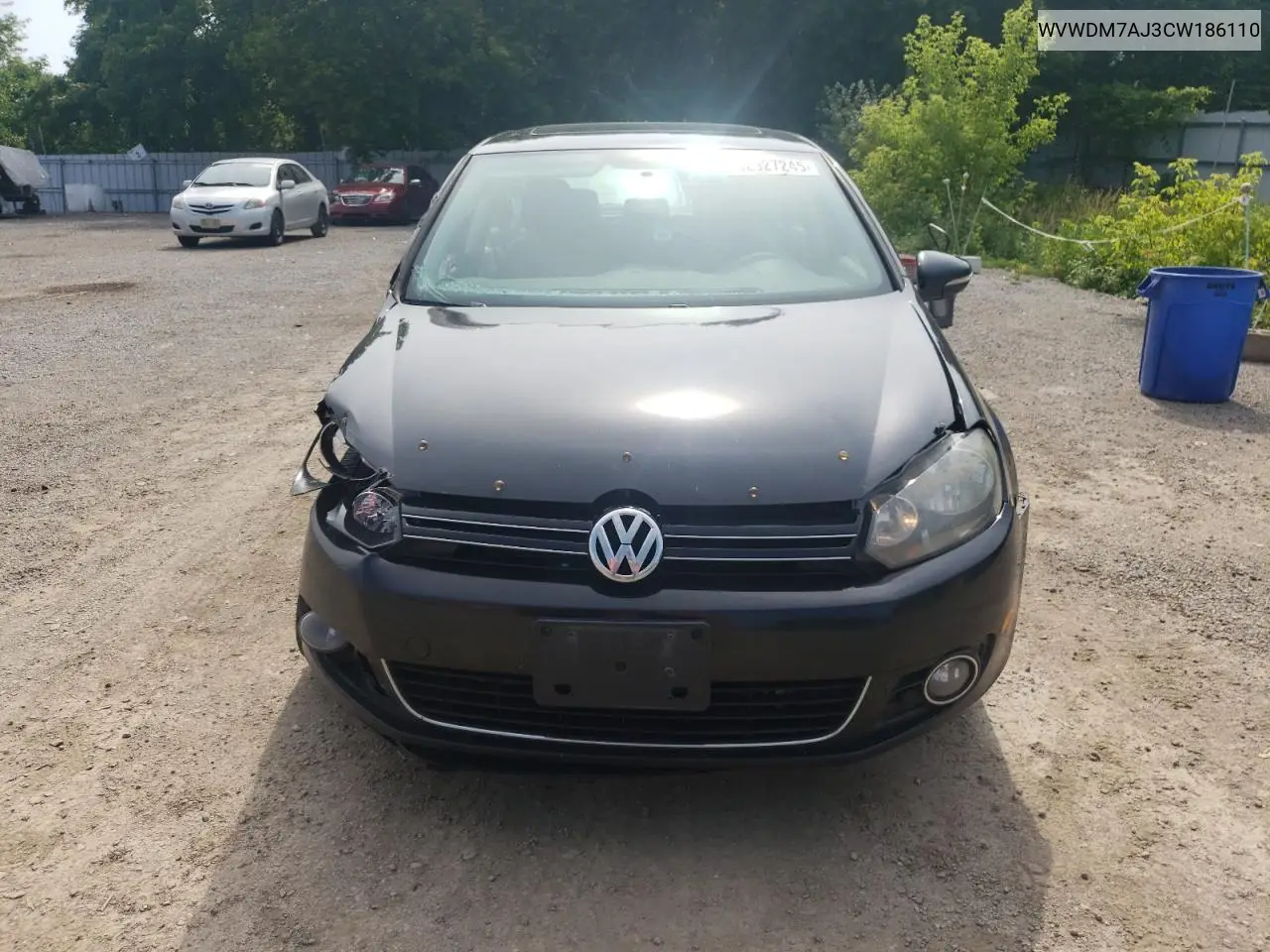 wvwdm7aj3cw186110 WVWDM7AJ3CW186110 2012 Volkswagen Golf