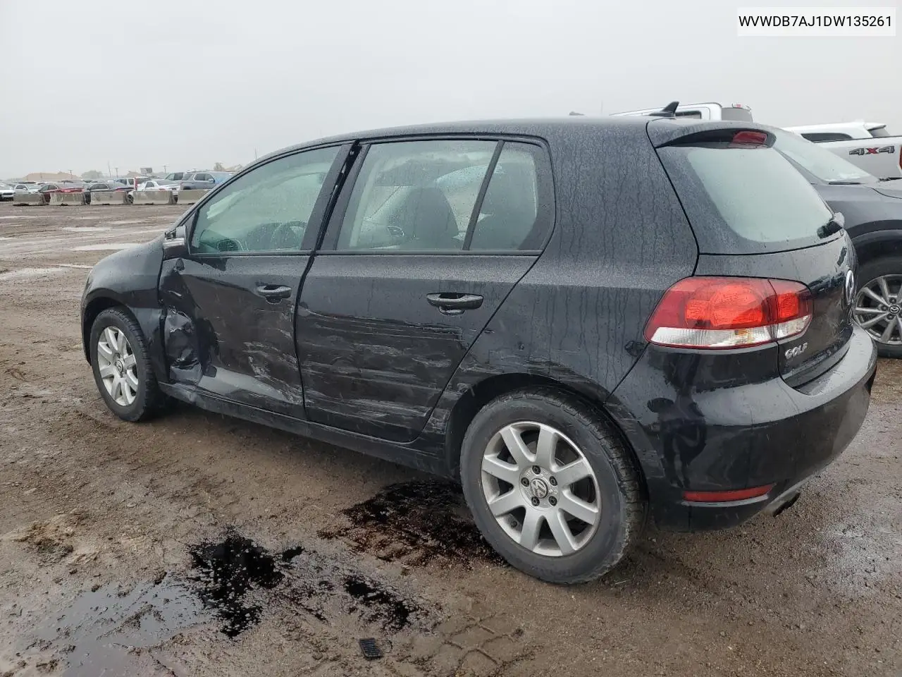 2013 Volkswagen Golf VIN: WVWDB7AJ1DW135261 Lot: 55754585