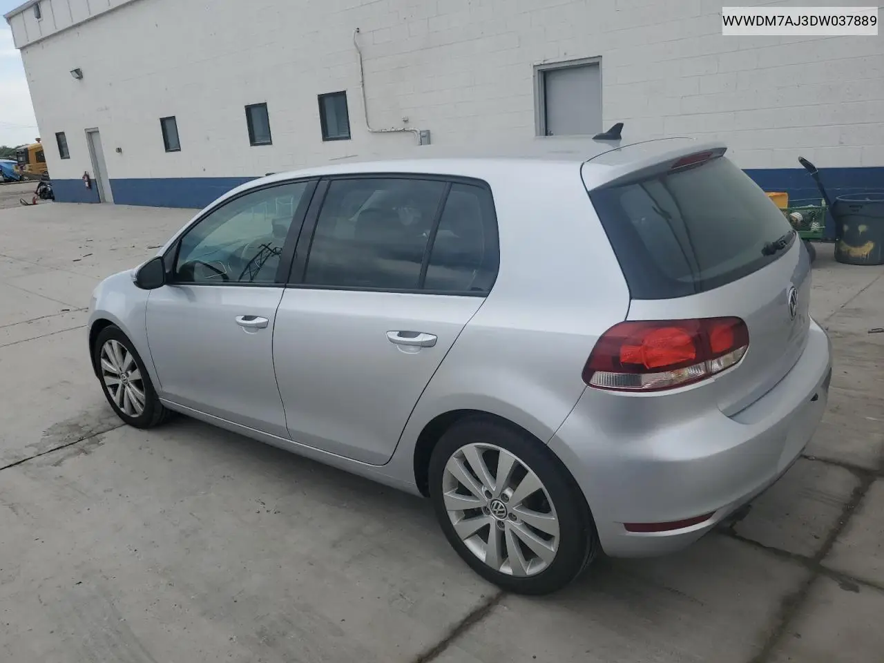 2013 Volkswagen Golf VIN: WVWDM7AJ3DW037889 Lot: 63088415
