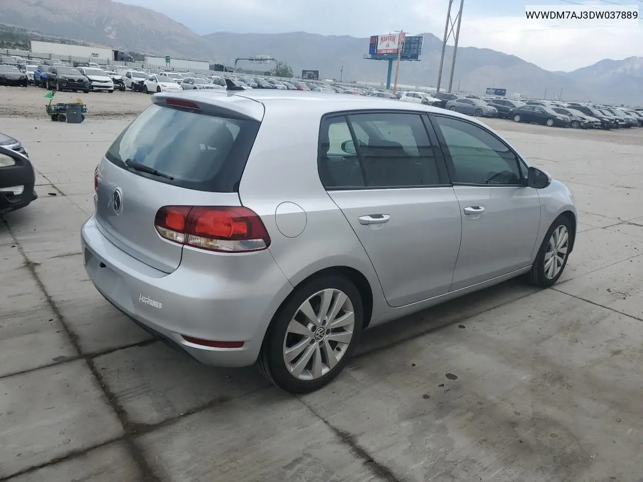 2013 Volkswagen Golf VIN: WVWDM7AJ3DW037889 Lot: 63088415