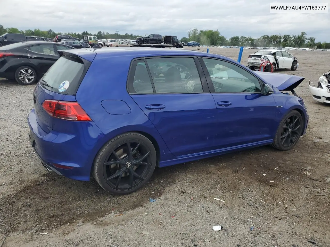 2015 Volkswagen Golf R VIN: WVWLF7AU4FW163777 Lot: 56800245
