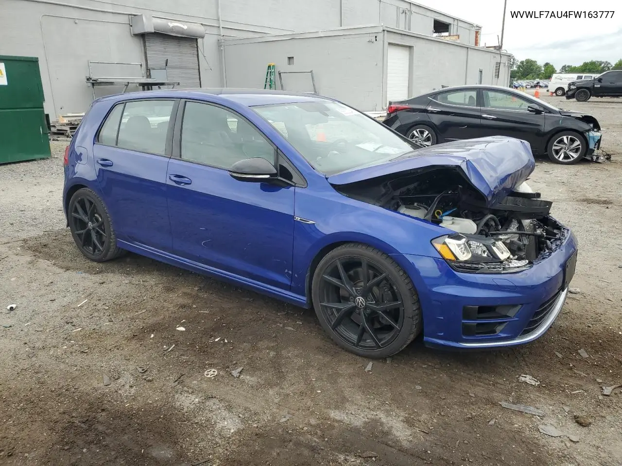 2015 Volkswagen Golf R VIN: WVWLF7AU4FW163777 Lot: 56800245