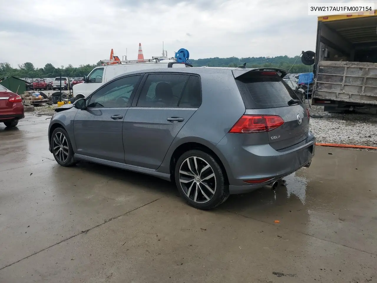 2015 Volkswagen Golf VIN: 3VW217AU1FM007154 Lot: 59573105