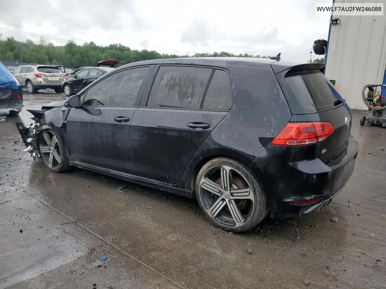2015 Volkswagen Golf R VIN: WVWLF7AU2FW246088 Lot: 59892665
