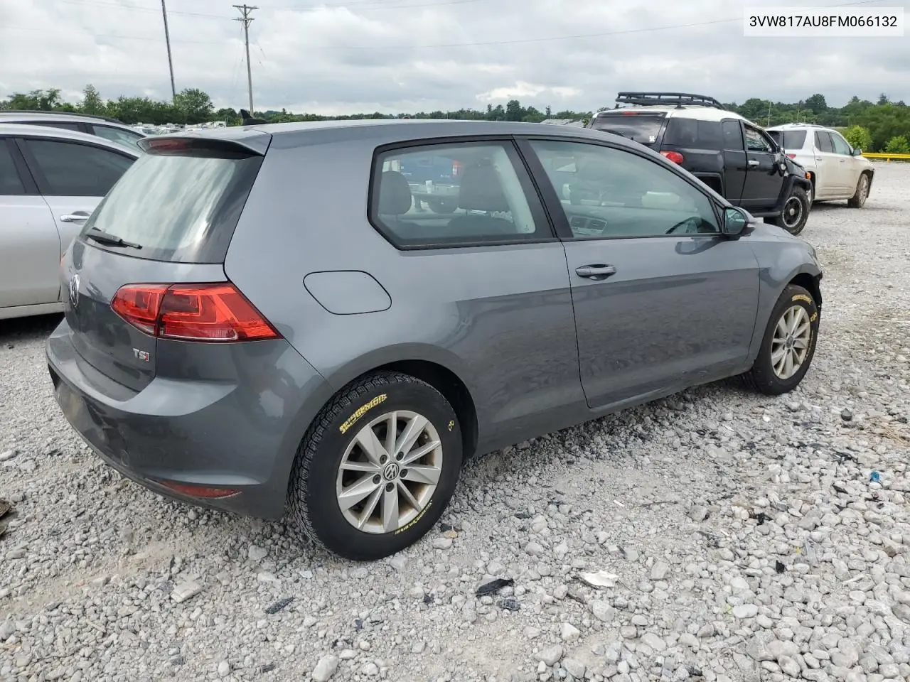 2015 Volkswagen Golf VIN: 3VW817AU8FM066132 Lot: 61954225