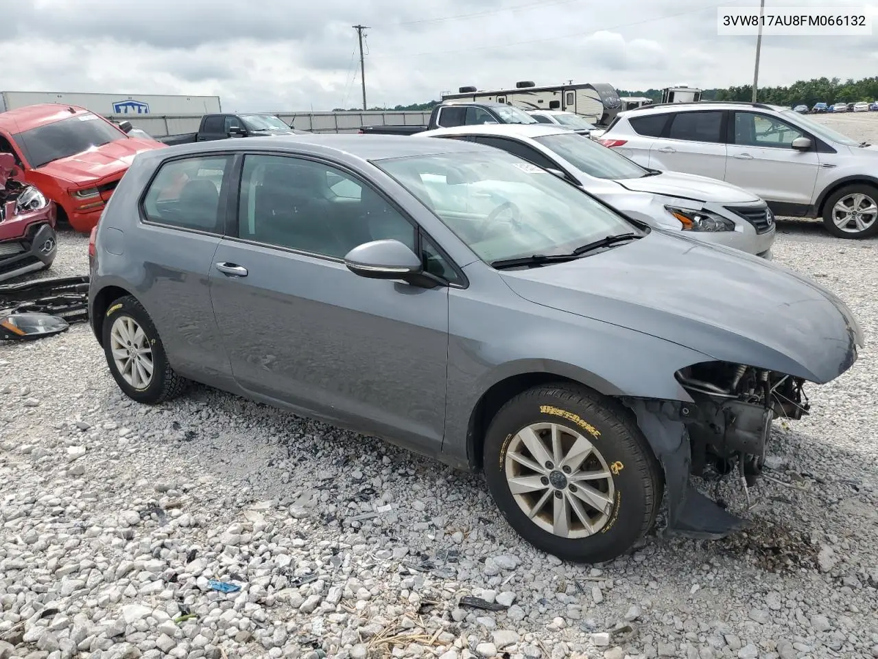 2015 Volkswagen Golf VIN: 3VW817AU8FM066132 Lot: 61954225