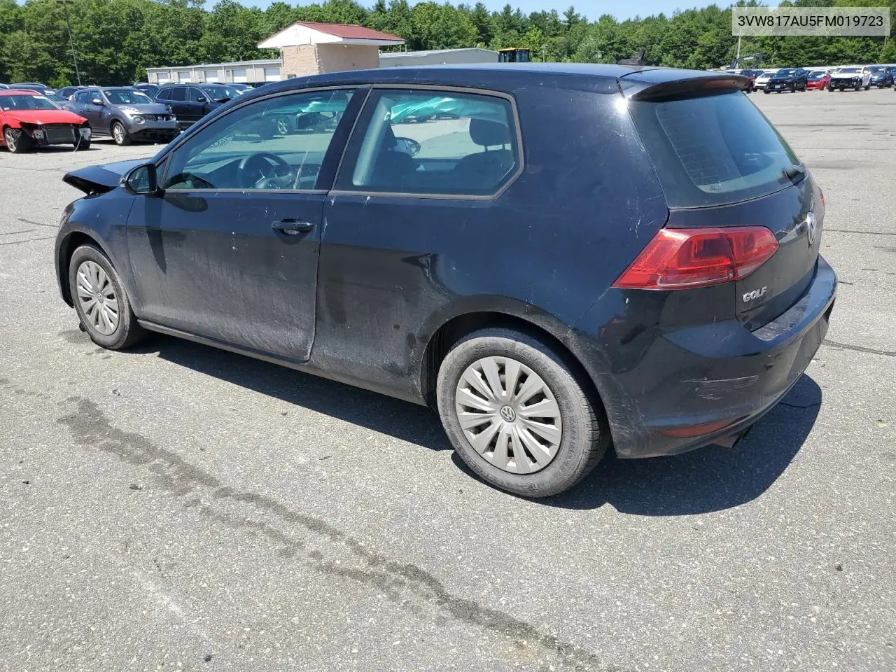 2015 Volkswagen Golf VIN: 3VW817AU5FM019723 Lot: 62224205