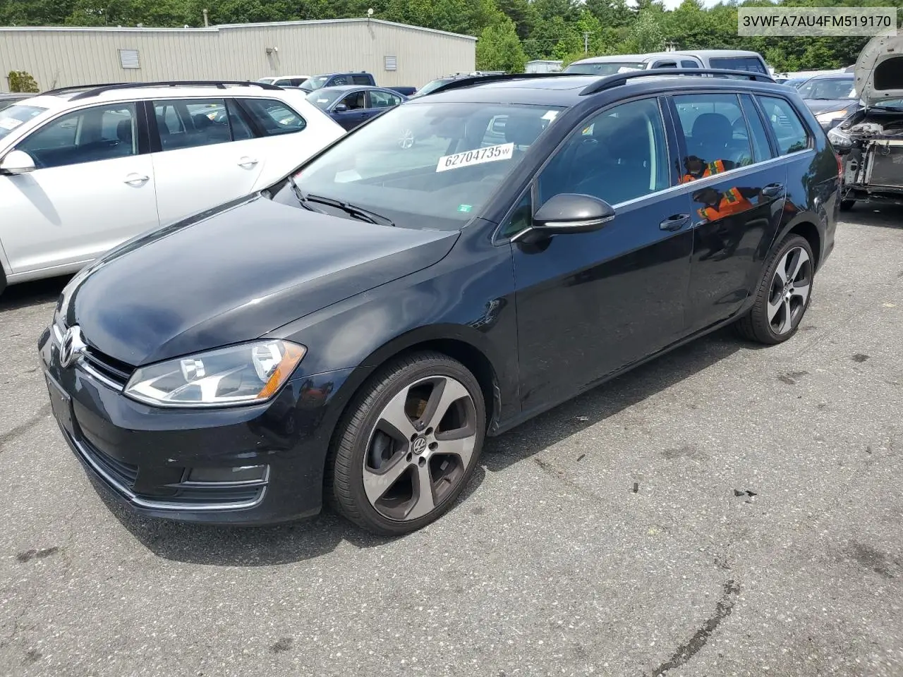 2015 Volkswagen Golf Sportwagen Tdi S VIN: 3VWFA7AU4FM519170 Lot: 62704735