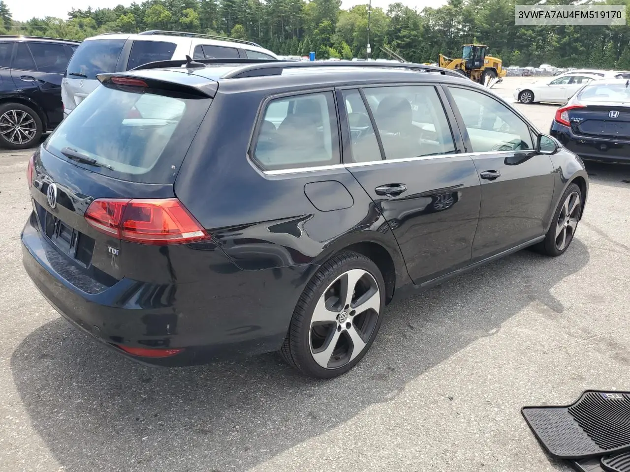 2015 Volkswagen Golf Sportwagen Tdi S VIN: 3VWFA7AU4FM519170 Lot: 62704735