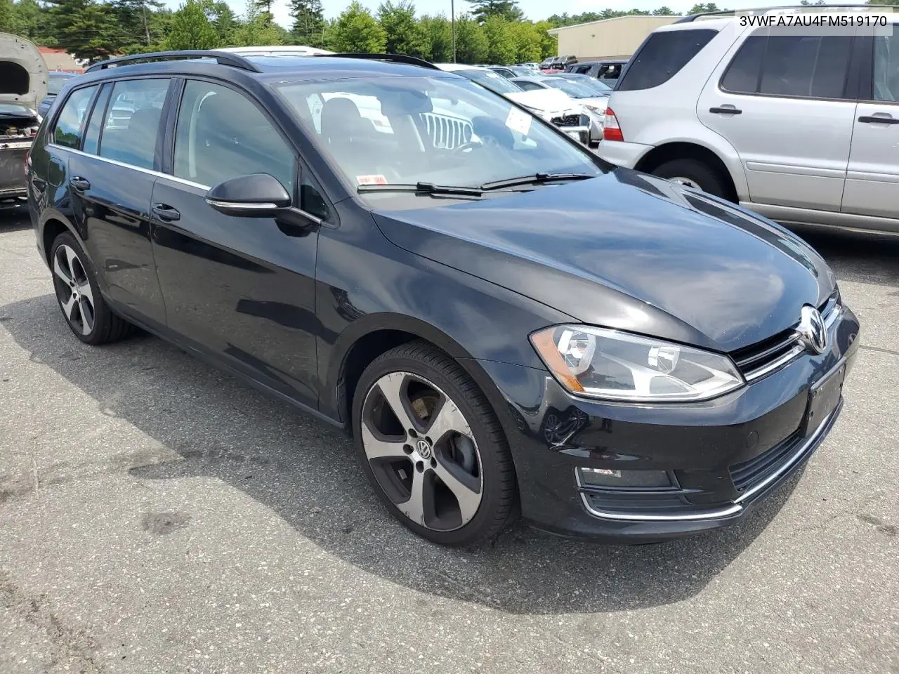 2015 Volkswagen Golf Sportwagen Tdi S VIN: 3VWFA7AU4FM519170 Lot: 62704735