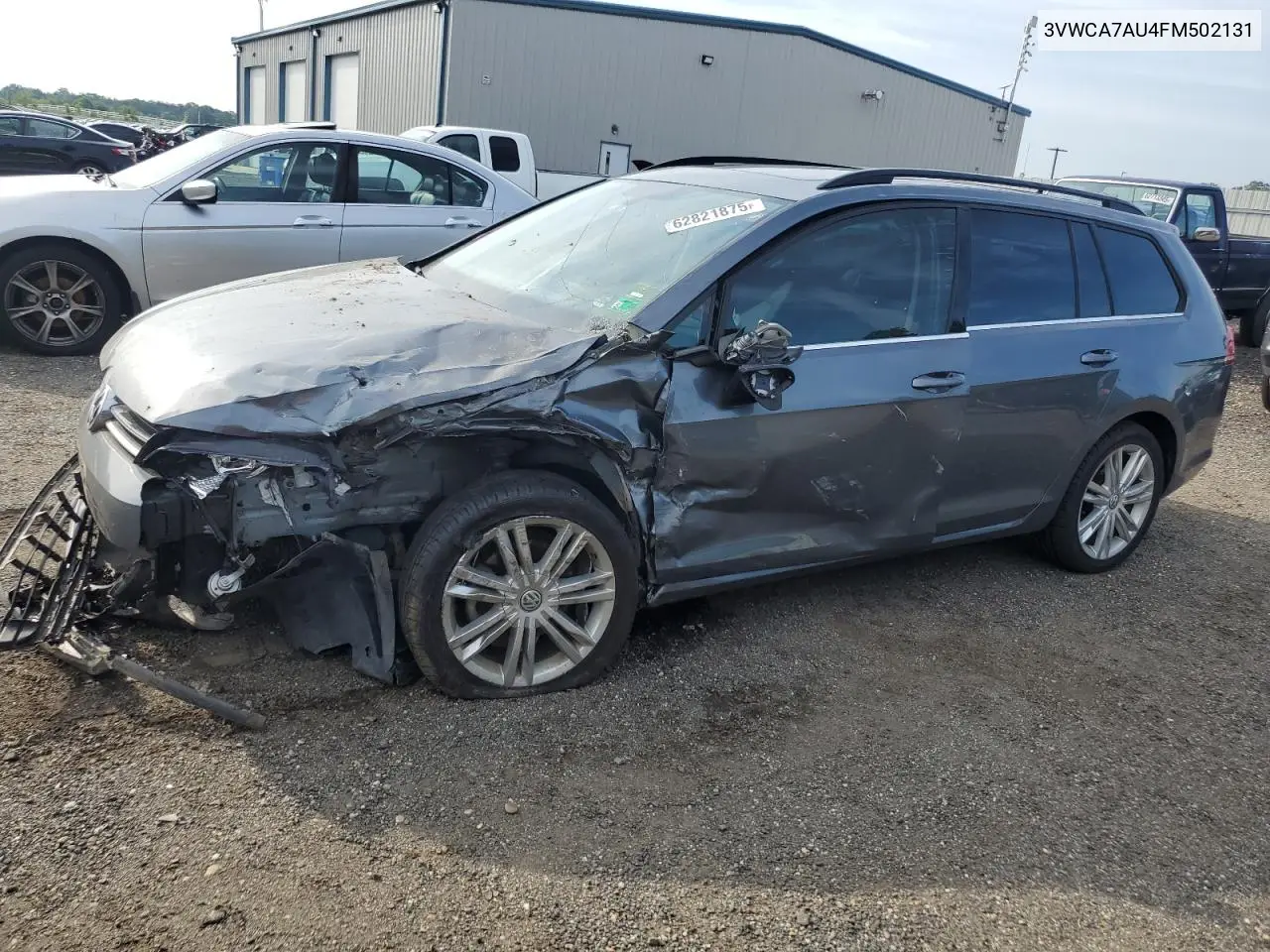 2015 Volkswagen Golf Sportwagen Tdi S VIN: 3VWCA7AU4FM502131 Lot: 62821875