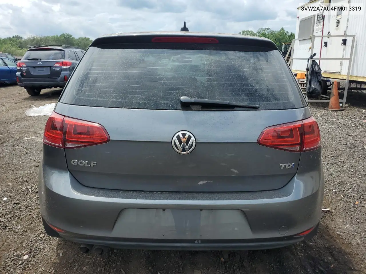 2015 Volkswagen Golf Tdi VIN: 3VW2A7AU4FM013319 Lot: 63163745