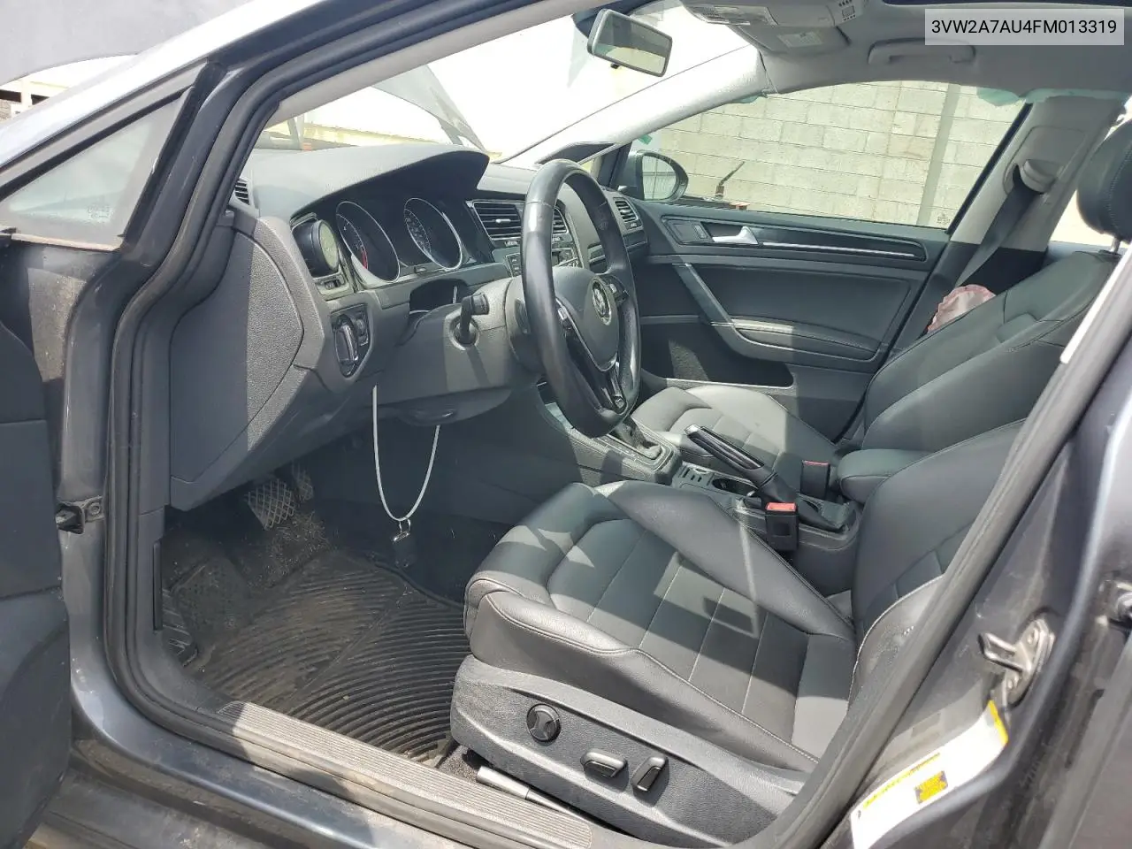 2015 Volkswagen Golf Tdi VIN: 3VW2A7AU4FM013319 Lot: 63163745
