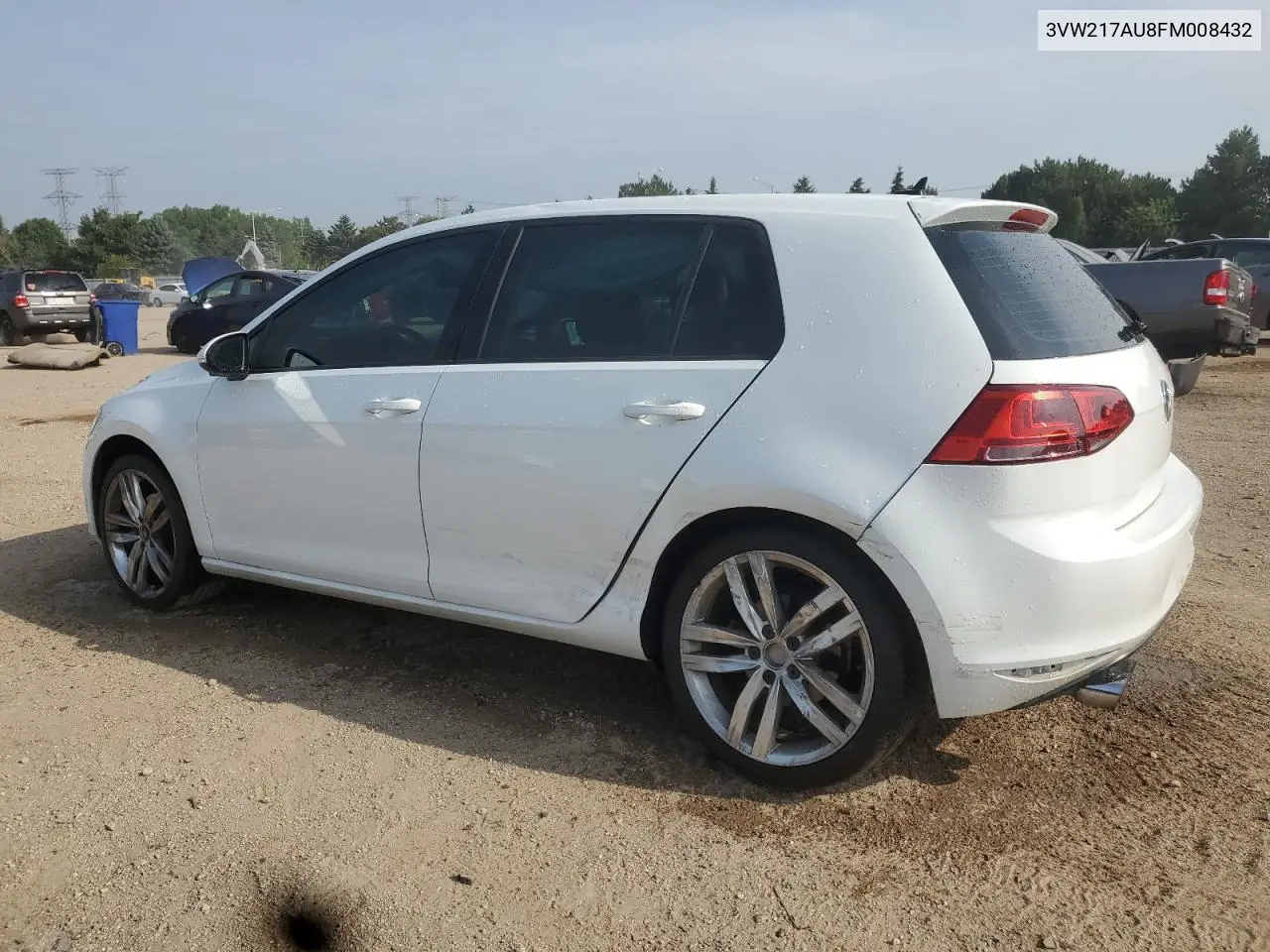 2015 Volkswagen Golf VIN: 3VW217AU8FM008432 Lot: 65526285