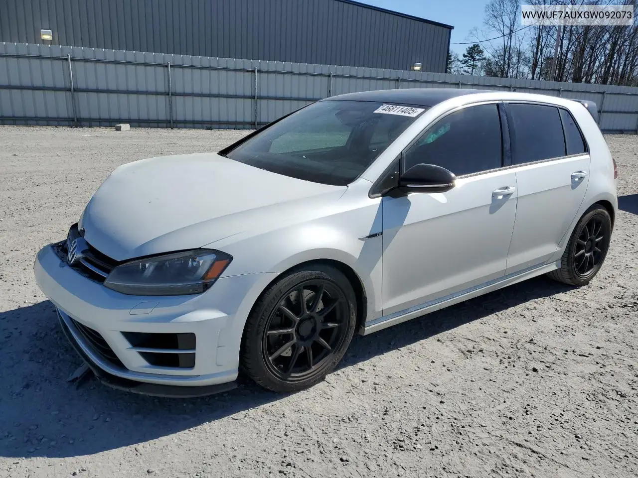 2016 Volkswagen Golf R VIN: WVWUF7AUXGW092073 Lot: 46811405