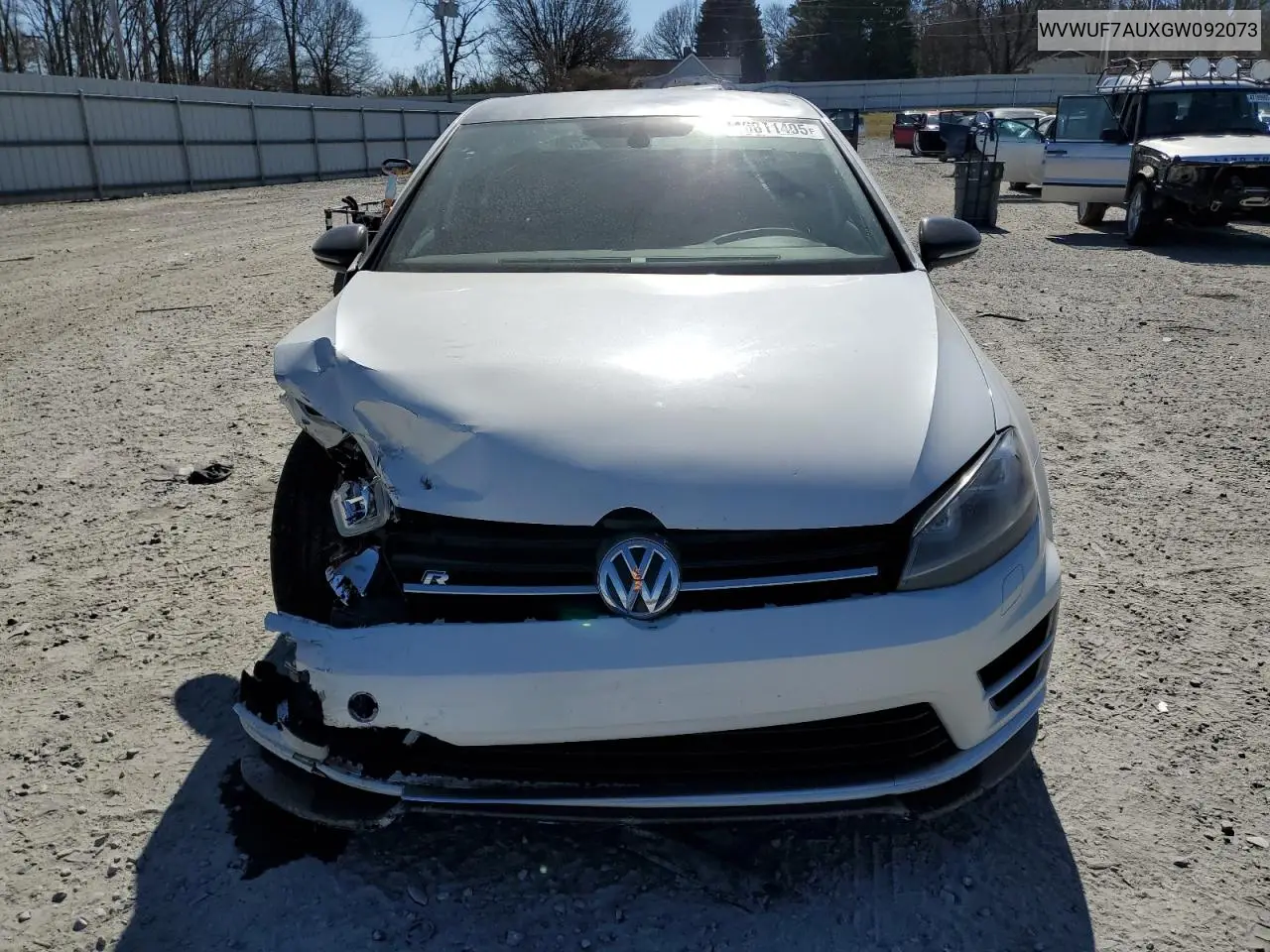 2016 Volkswagen Golf R VIN: WVWUF7AUXGW092073 Lot: 46811405