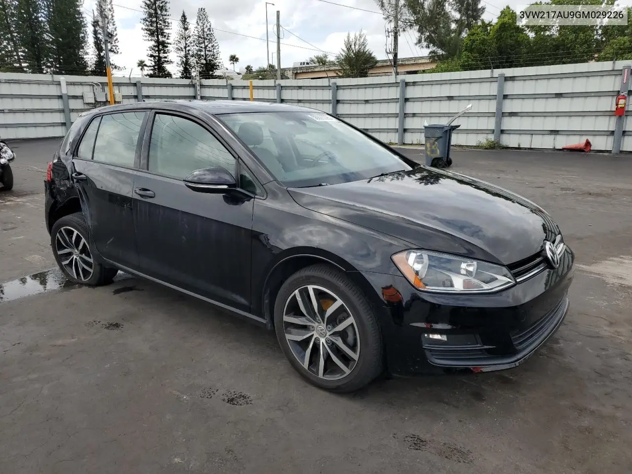2016 Volkswagen Golf S/Se VIN: 3VW217AU9GM029226 Lot: 56665095
