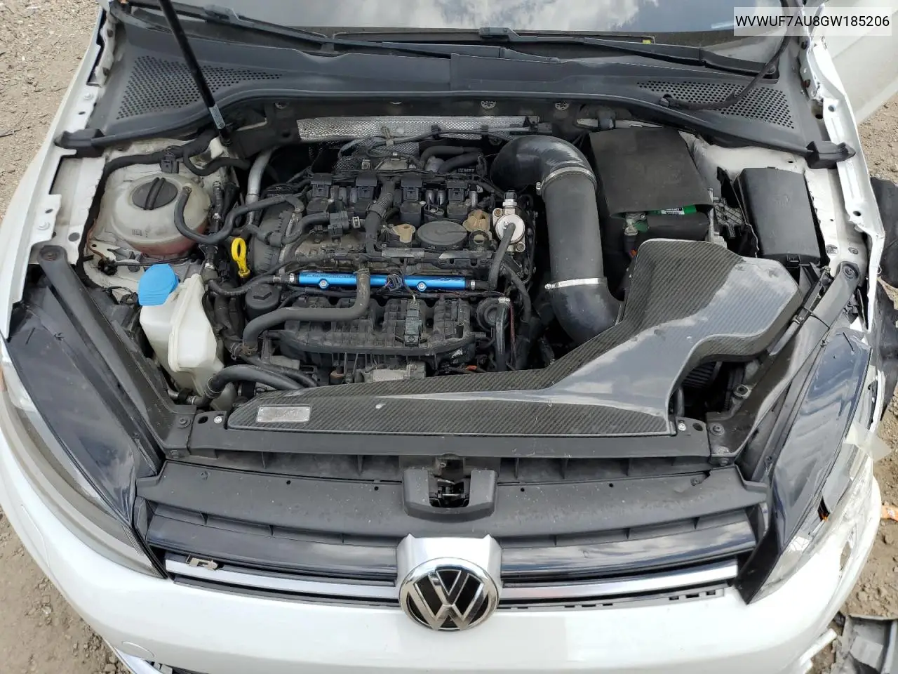 2016 Volkswagen Golf R VIN: WVWUF7AU8GW185206 Lot: 56855225