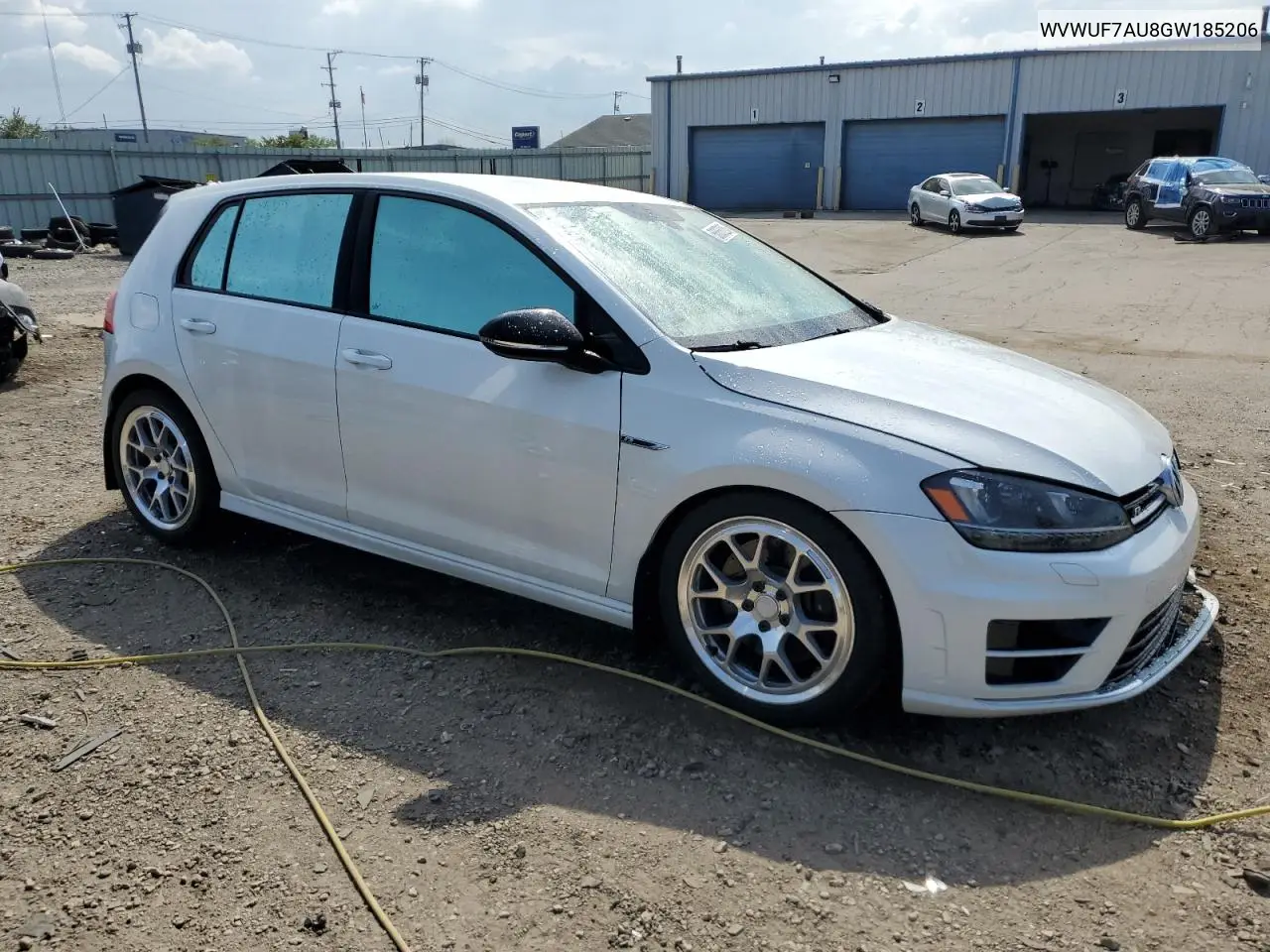 2016 Volkswagen Golf R VIN: WVWUF7AU8GW185206 Lot: 56855225