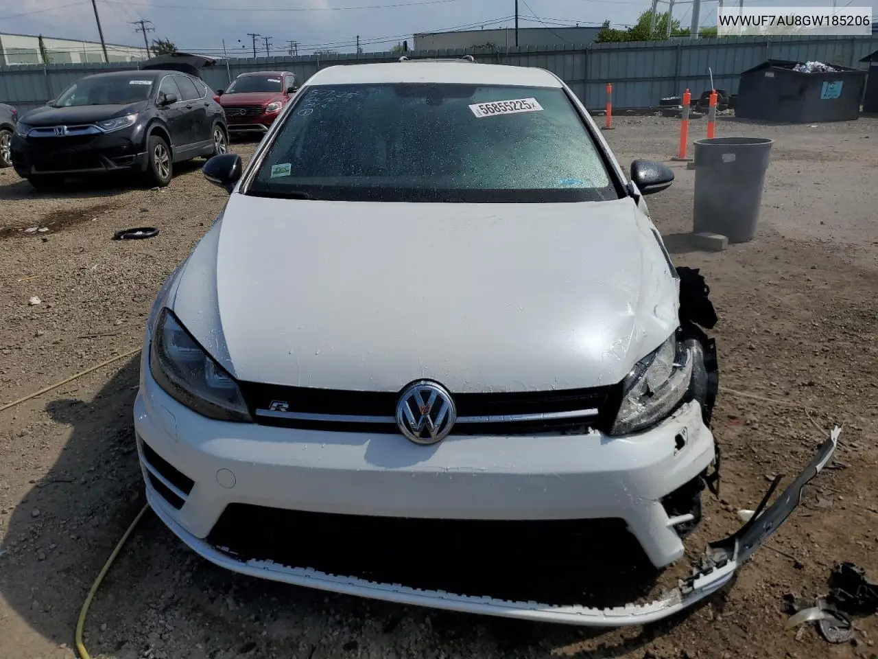 2016 Volkswagen Golf R VIN: WVWUF7AU8GW185206 Lot: 56855225