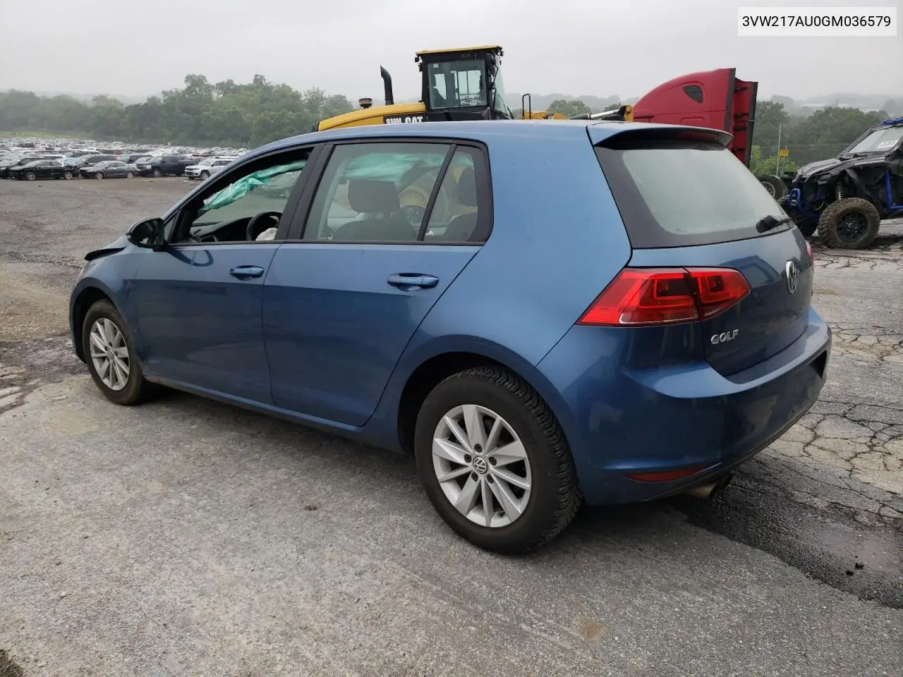 2016 Volkswagen Golf S/Se VIN: 3VW217AU0GM036579 Lot: 62497615