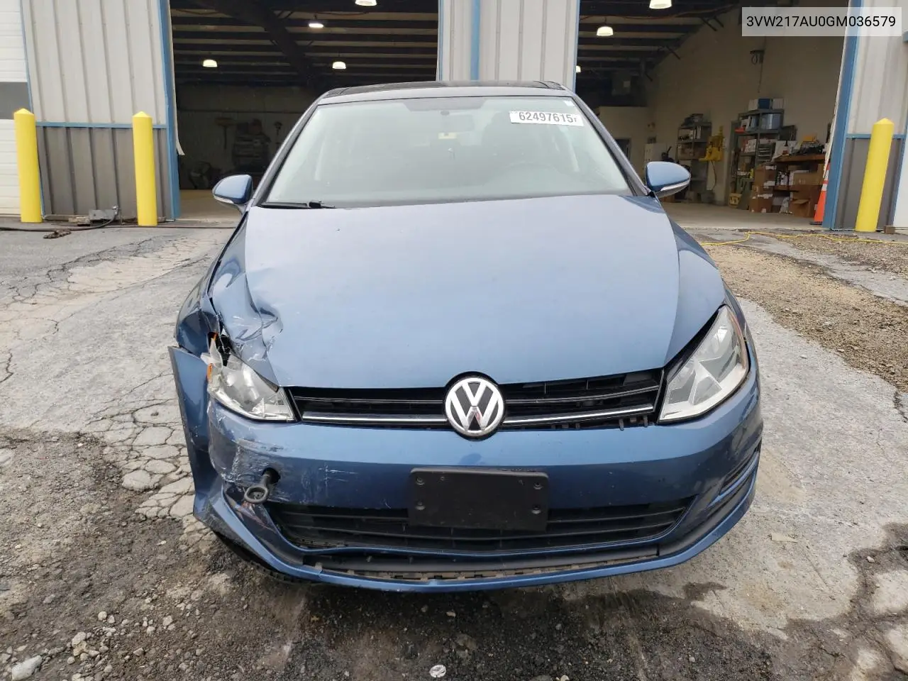 2016 Volkswagen Golf S/Se VIN: 3VW217AU0GM036579 Lot: 62497615