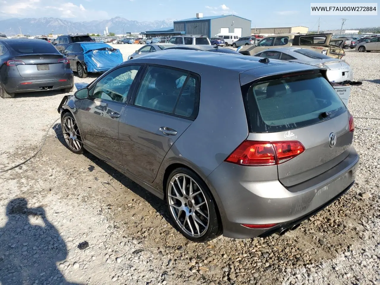 2016 Volkswagen Golf R VIN: WVWLF7AU0GW272884 Lot: 62566845