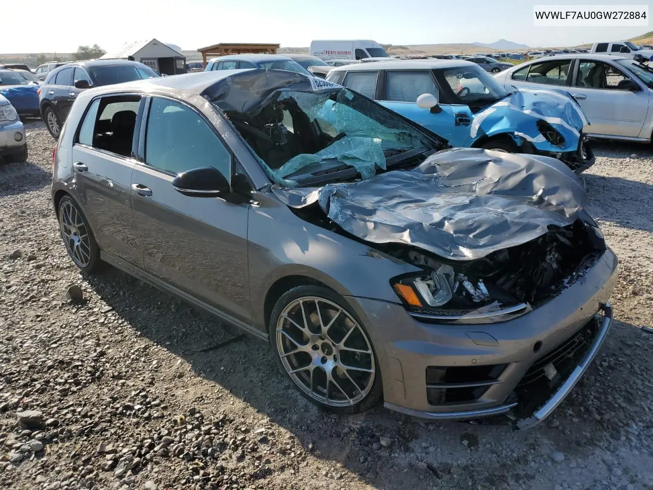 2016 Volkswagen Golf R VIN: WVWLF7AU0GW272884 Lot: 62566845