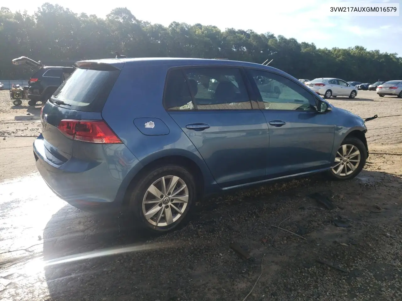 2016 Volkswagen Golf S/Se VIN: 3VW217AUXGM016579 Lot: 62644975