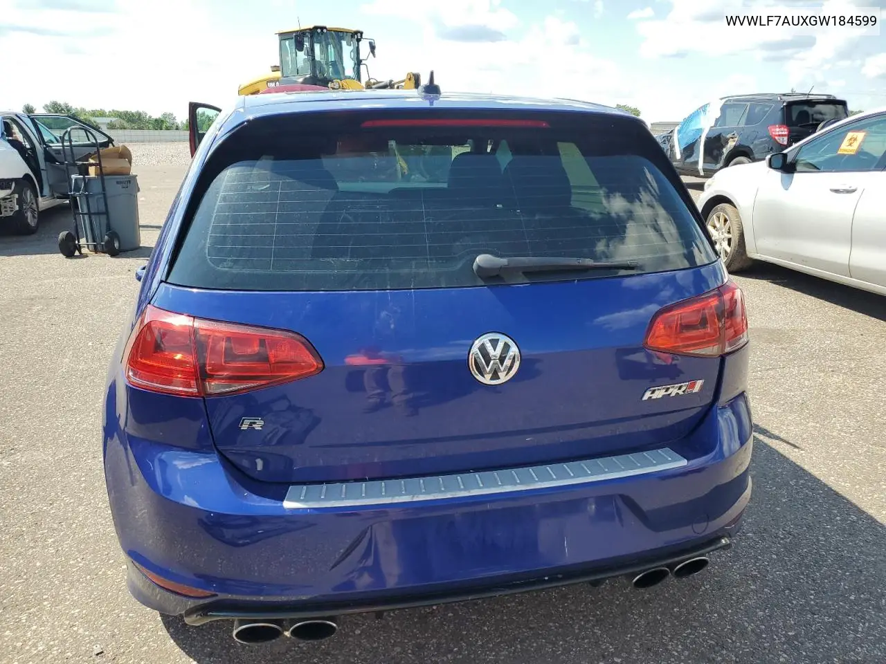 2016 Volkswagen Golf R VIN: WVWLF7AUXGW184599 Lot: 63307445