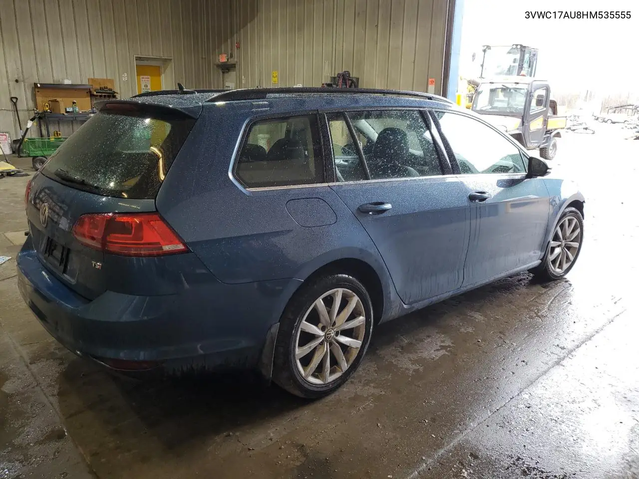 2017 Volkswagen Golf Sportwagen S VIN: 3VWC17AU8HM535555 Lot: 48397615