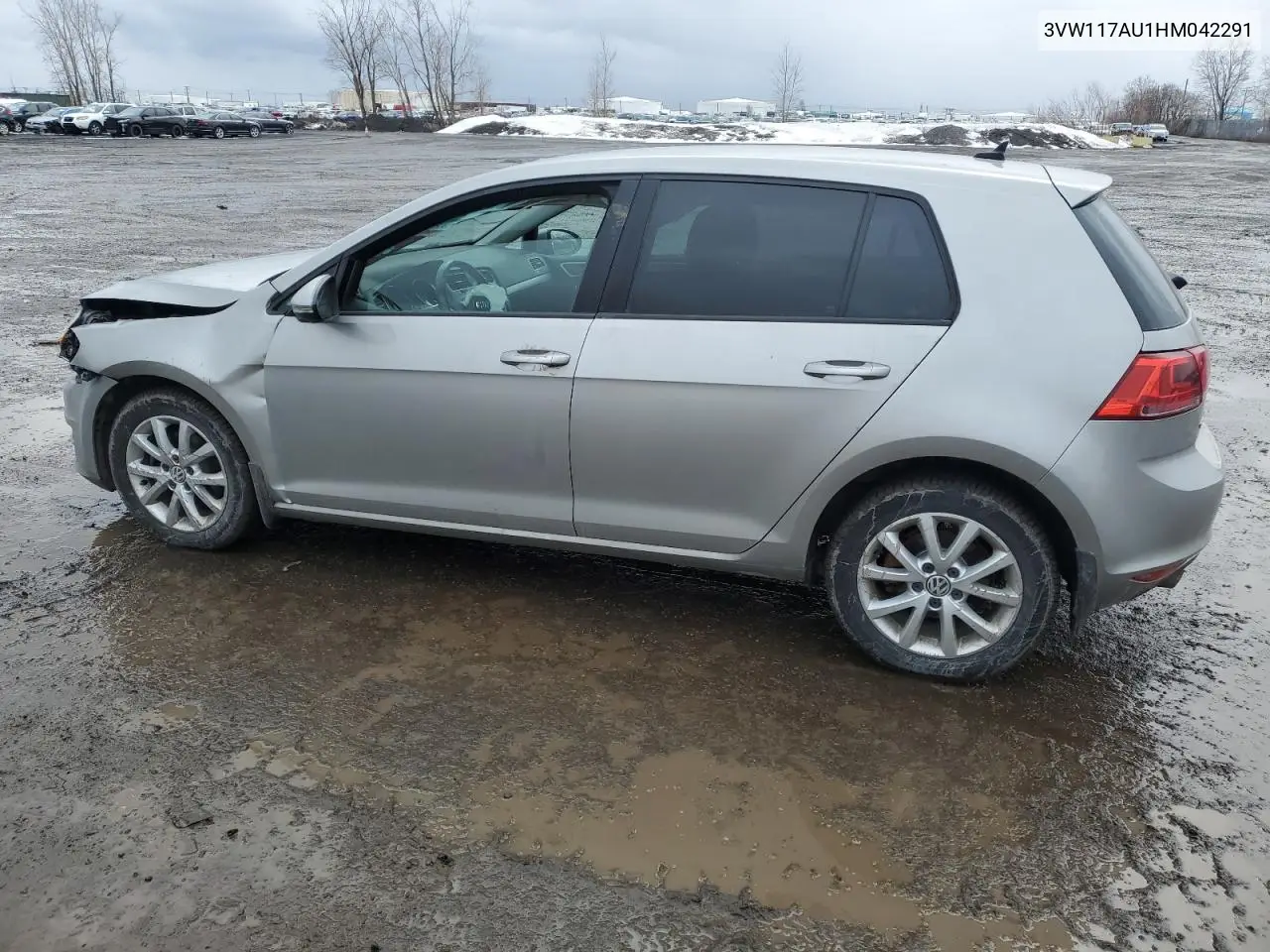 2017 Volkswagen Golf S VIN: 3VW117AU1HM042291 Lot: 50324775