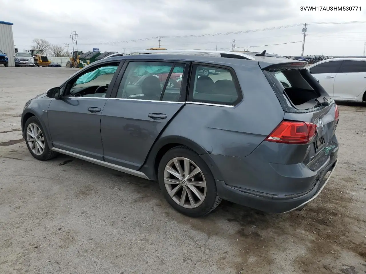 2017 Volkswagen Golf Alltrack S VIN: 3VWH17AU3HM530771 Lot: 51068825
