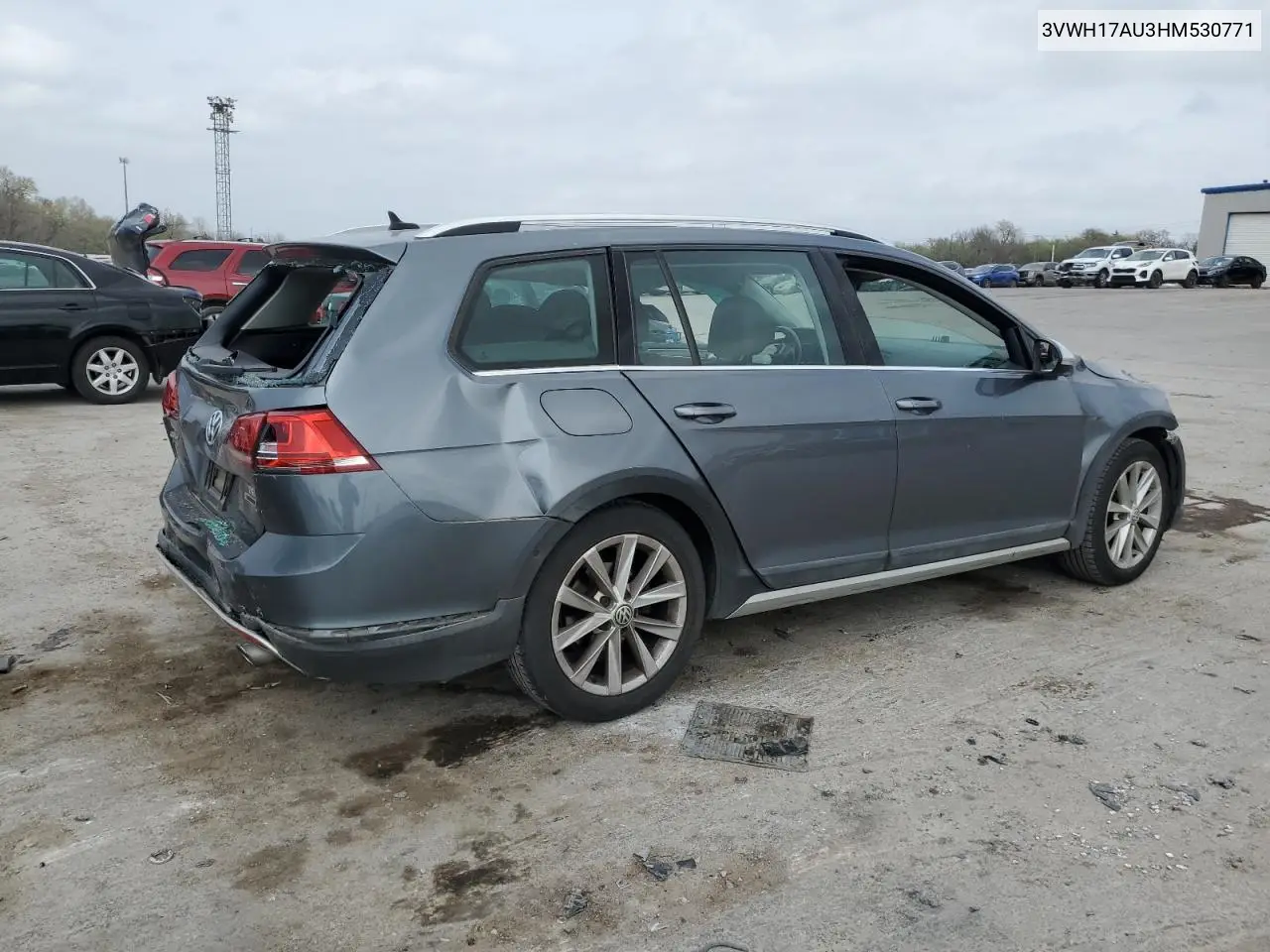 2017 Volkswagen Golf Alltrack S VIN: 3VWH17AU3HM530771 Lot: 51068825