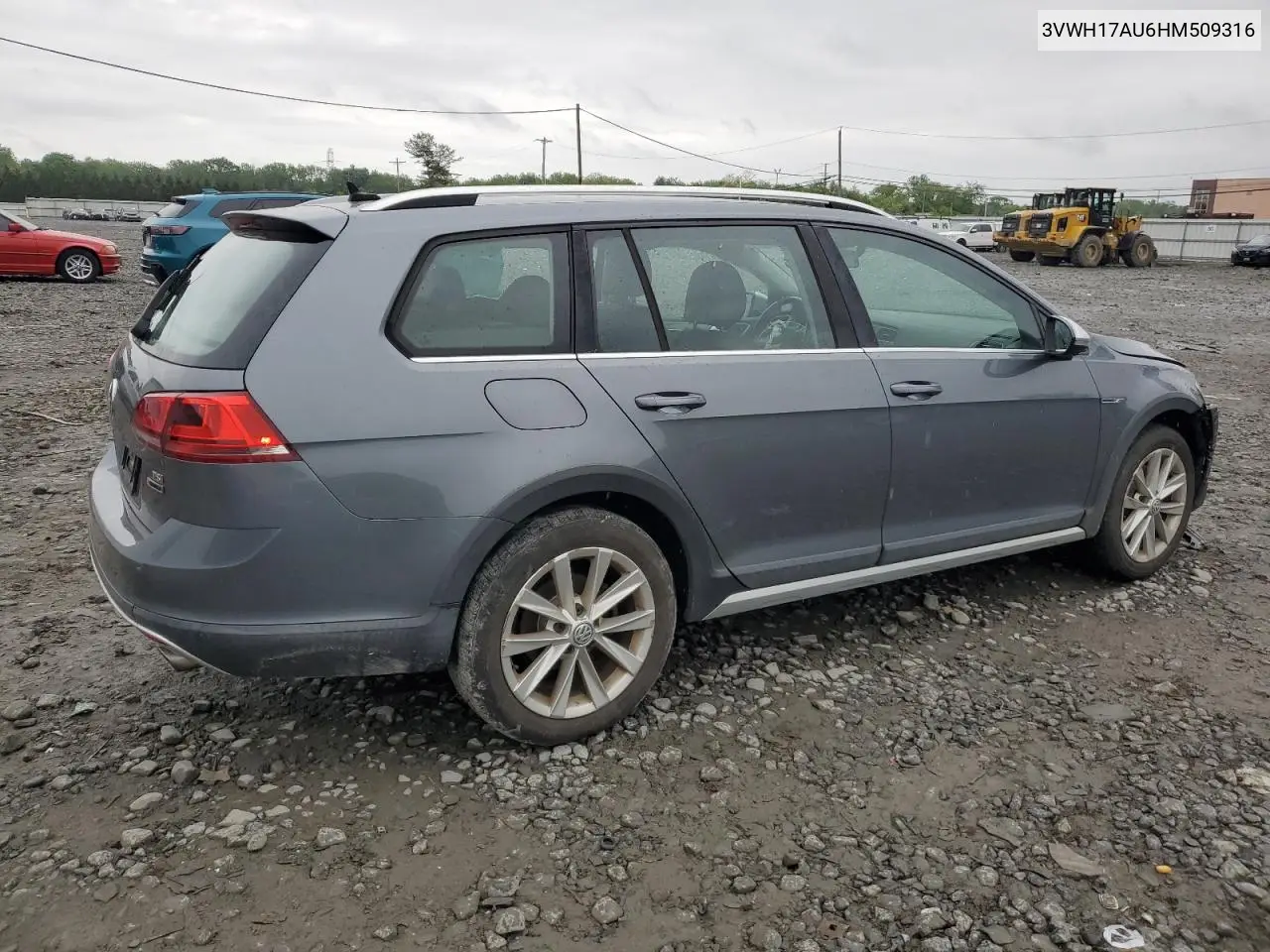 2017 Volkswagen Golf Alltrack S VIN: 3VWH17AU6HM509316 Lot: 56400815