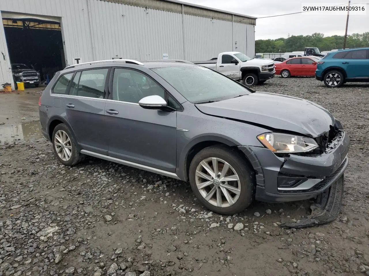 2017 Volkswagen Golf Alltrack S VIN: 3VWH17AU6HM509316 Lot: 56400815