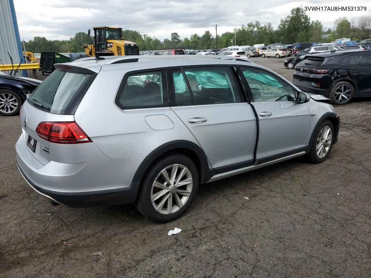2017 Volkswagen Golf Alltrack S VIN: 3VWH17AU8HM531379 Lot: 56577725