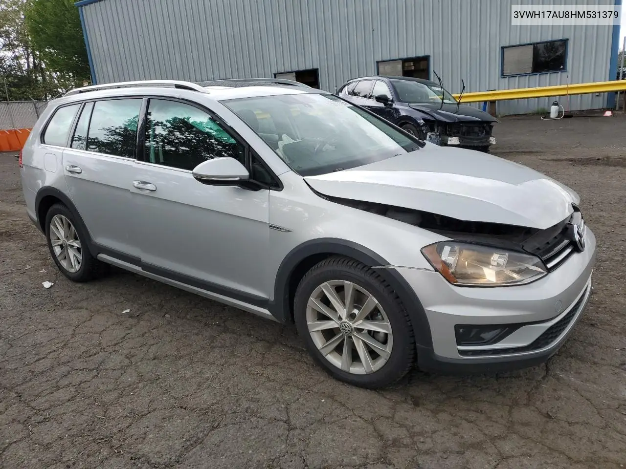 2017 Volkswagen Golf Alltrack S VIN: 3VWH17AU8HM531379 Lot: 56577725