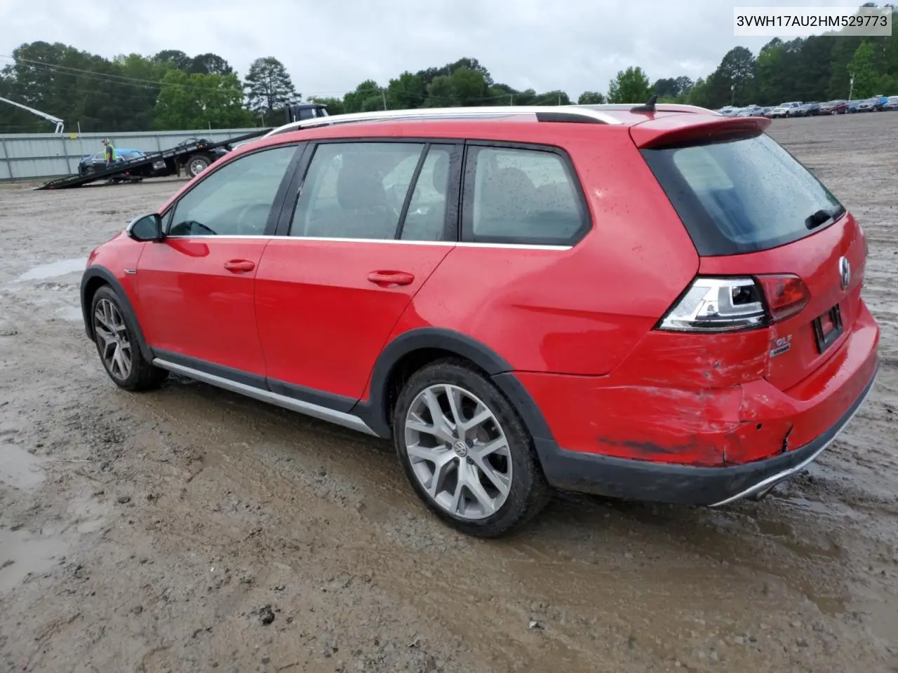 2017 Volkswagen Golf Alltrack S VIN: 3VWH17AU2HM529773 Lot: 56642535