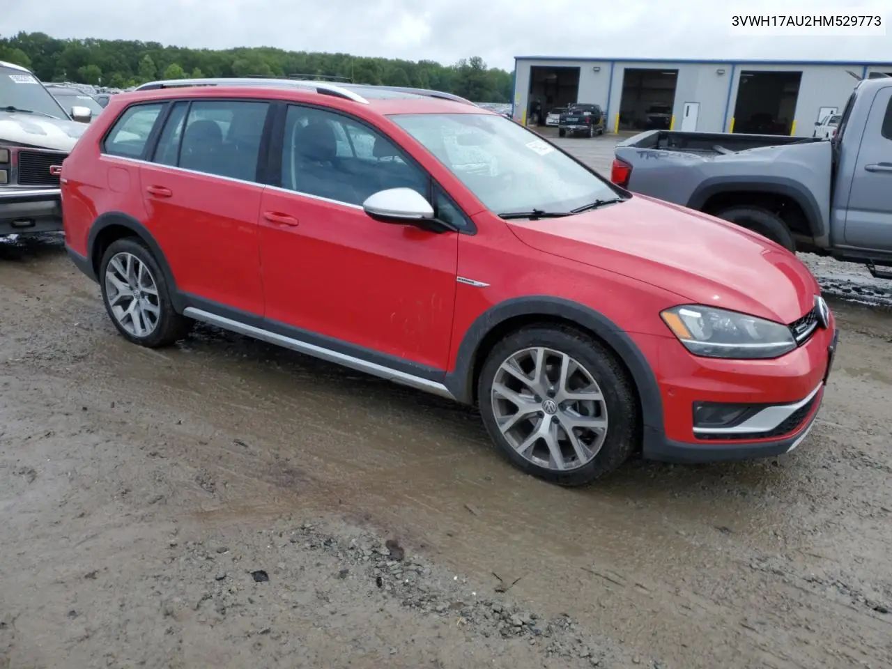 2017 Volkswagen Golf Alltrack S VIN: 3VWH17AU2HM529773 Lot: 56642535