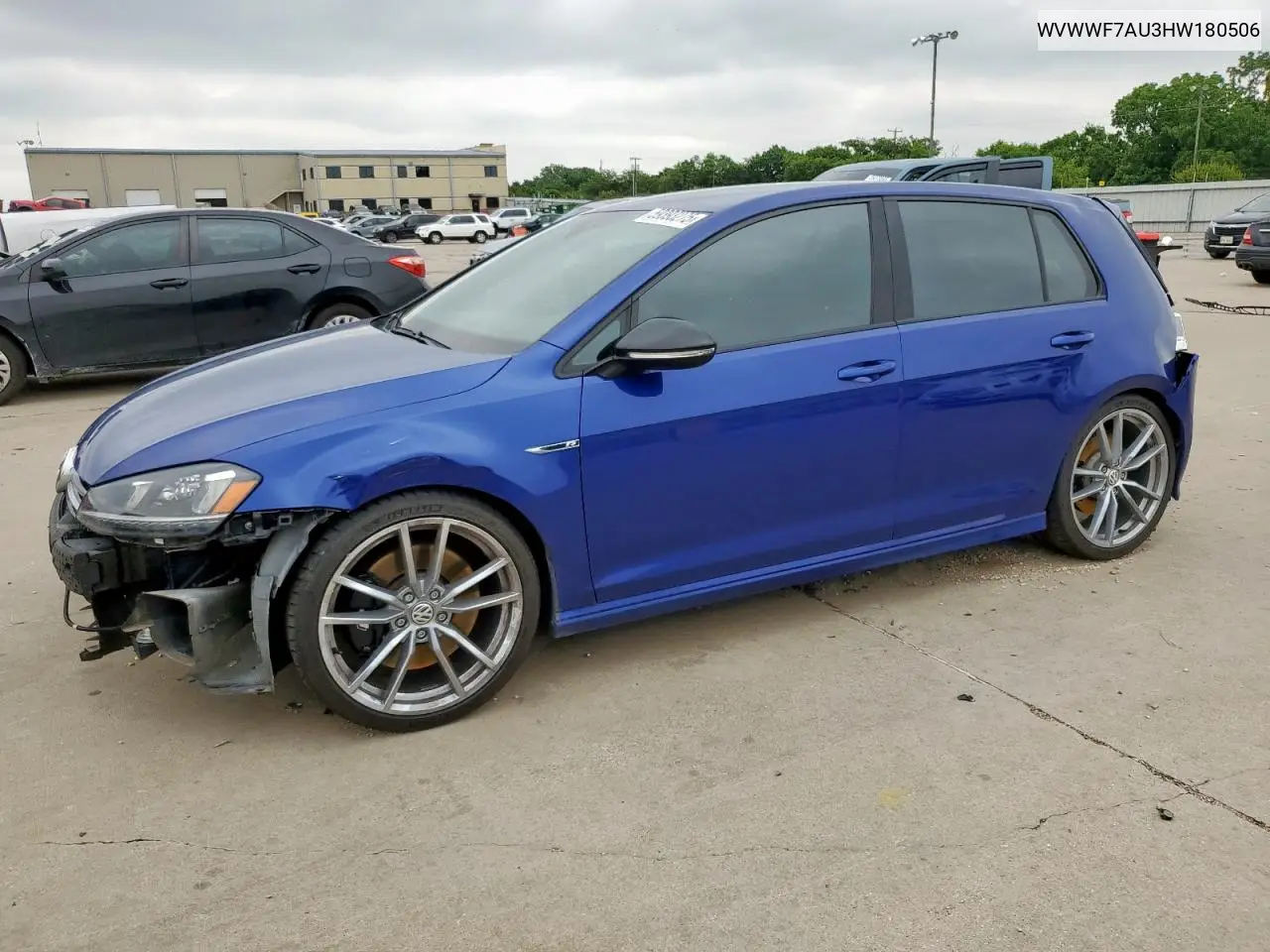 2017 Volkswagen Golf R VIN: WVWWF7AU3HW180506 Lot: 59393275