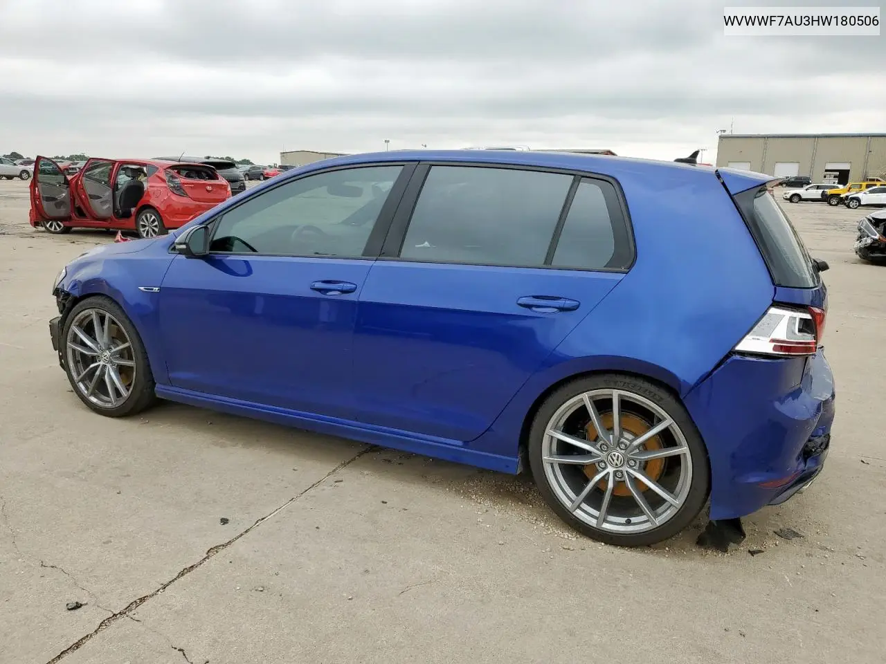 2017 Volkswagen Golf R VIN: WVWWF7AU3HW180506 Lot: 59393275