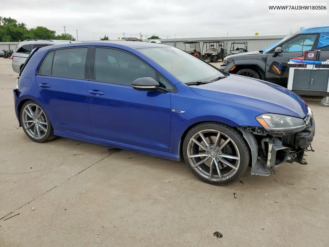 2017 Volkswagen Golf R VIN: WVWWF7AU3HW180506 Lot: 59393275