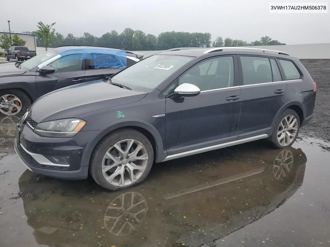 2017 Volkswagen Golf Alltrack S VIN: 3VWH17AU2HM506378 Lot: 60822005