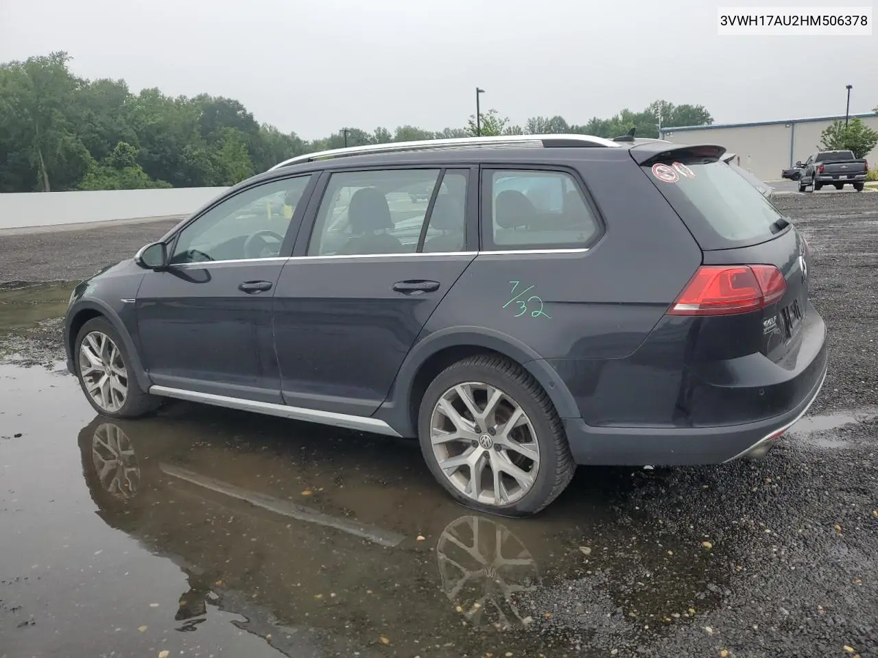 2017 Volkswagen Golf Alltrack S VIN: 3VWH17AU2HM506378 Lot: 60822005