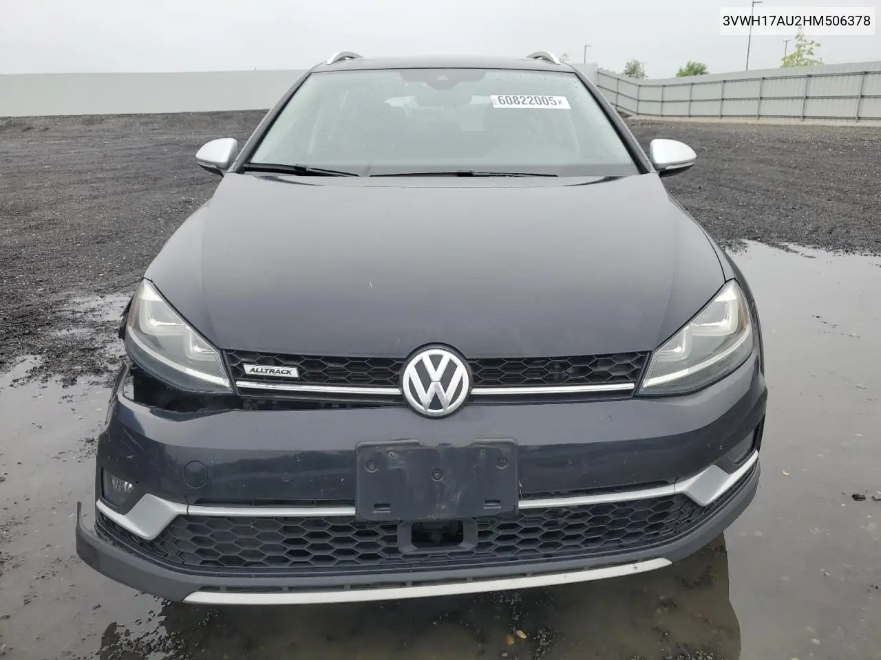 2017 Volkswagen Golf Alltrack S VIN: 3VWH17AU2HM506378 Lot: 60822005