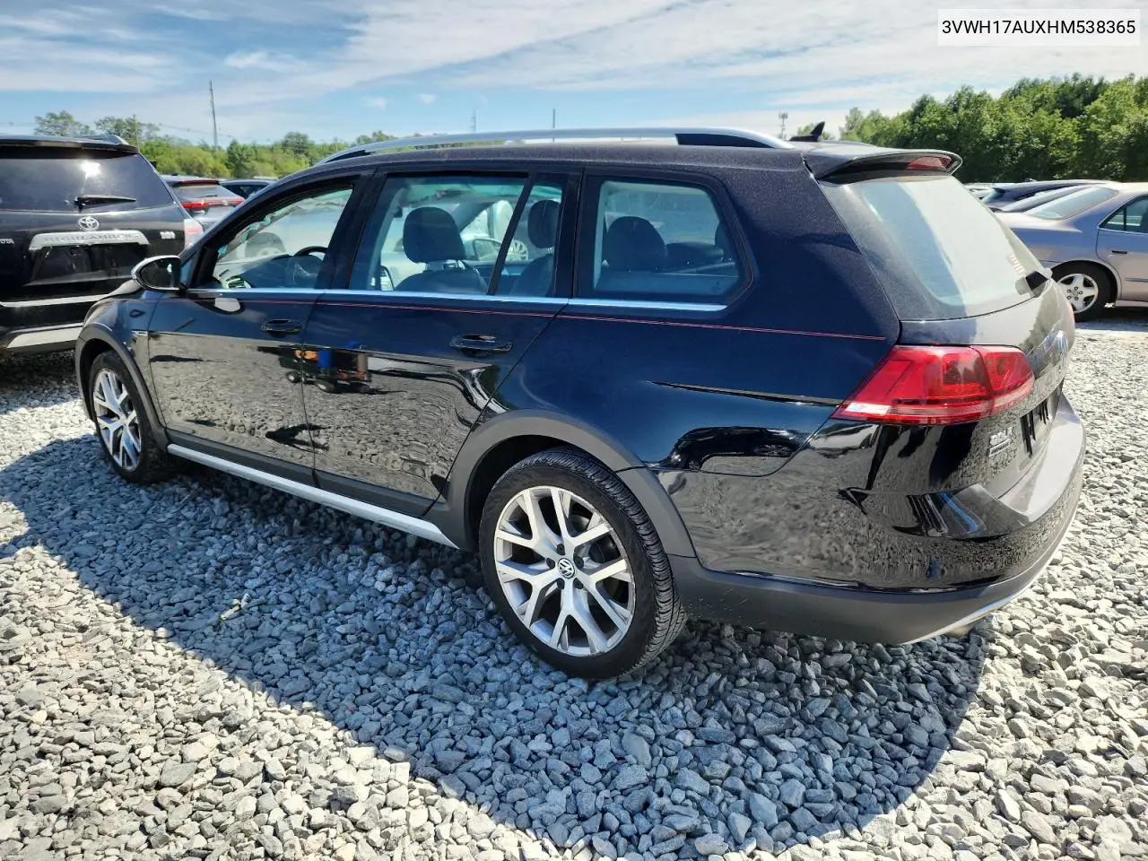 2017 Volkswagen Golf Alltrack S VIN: 3VWH17AUXHM538365 Lot: 62392635